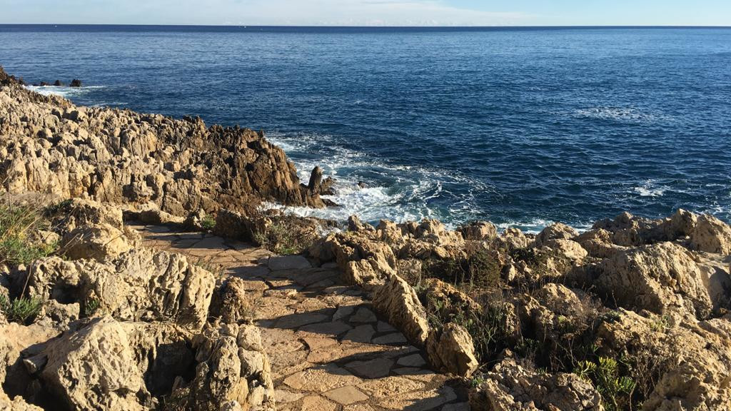 Sentier du littoral Cap d'Antibes