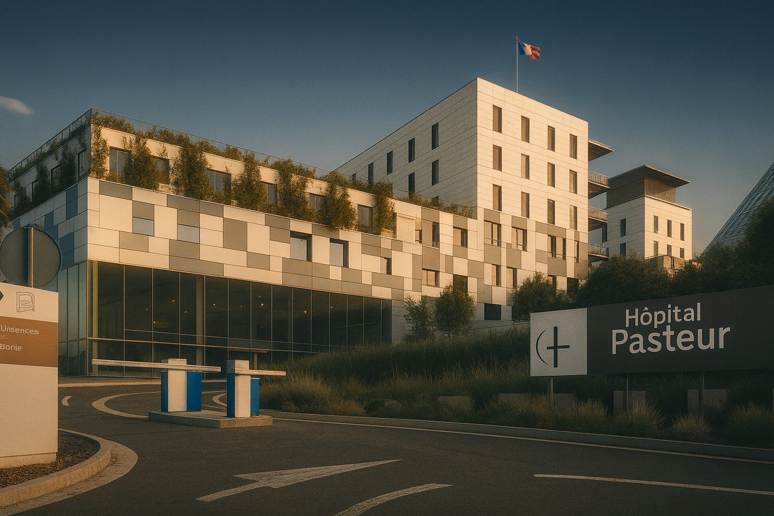 Hôpital Pasteur Nice établissement médical spécialisé CHU