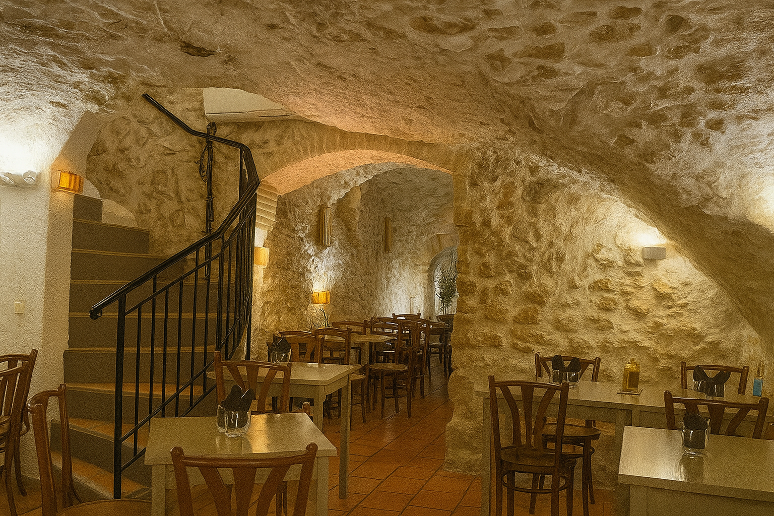 Restaurant Le Brulot dans le Vieil Antibes avec terrasse sur la place